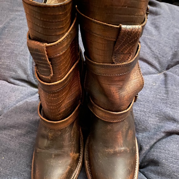 Freebird by Steven Apex size 8 brown distress - Picture 2 of 9